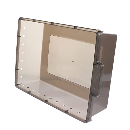 POPETPOP Box Spinne Lebensraum Display Kletterkasten Behälter Kunststoff Gebrauch Schwarz Büro Schublade Häuser Fütterer Zucht Zuhause Haustier Brüten Behälter Zum Füttern POPETPOP Box Spinne Lebensraum Display Kletterkasten Behälter Kunststoff Gebrauch Schwarz Büro Schublade Häuser Fütterer Zucht Zuhause Haustier Brüten Behälter Zum Füttern von POPETPOP
