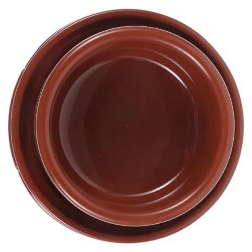 POPETPOP Cat Bowl Cat Food Storage Schüssel Einfache Schüssel Katzenfutter Wasser Schüssel Universelle Haustierschale von POPETPOP