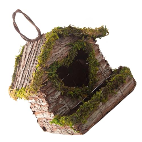 POPETPOP Das Vogelnest Vogelkäfig Hängend Vogelfütterer Vogelschutz Vogelbad Vogelhaus Papageienspielzeug Pavillon Hirse Vogelhäuschen Für Draußen Outdoor- Vogelbarsch Coffee Hölzern POPETPOP Das Vogelnest Vogelkäfig Hängend Vogelfütterer Vogelschutz Vogelbad Vogelhaus Papageienspielzeug Pavillon Hirse Vogelhäuschen Für Draußen Outdoor- Vogelbarsch Coffee Hölzern von POPETPOP