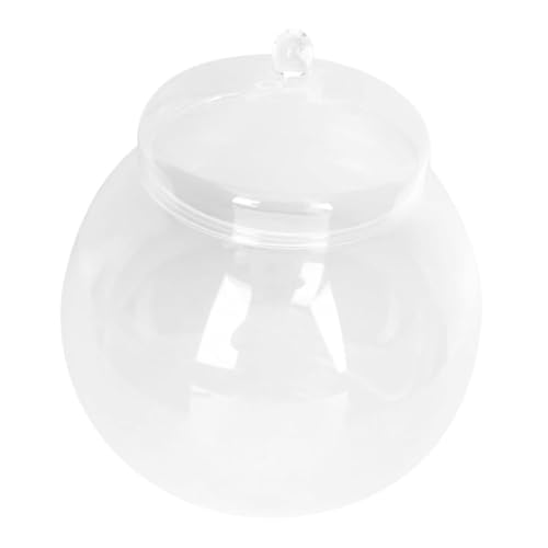 POPETPOP Dekorativer Goldfischtank Transparenter Betta Tank Für Landschaften Für Garten Abnehmbarer Abdeckung Und Glattem von POPETPOP