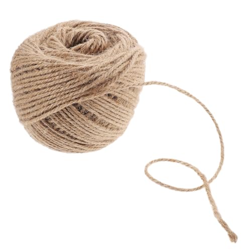 POPETPOP 1 Stück 80ft Natürliche Jute Zurück Schnur Dekorative Schnur Für Katze Kratzbaum Zufällige Farbe von POPETPOP