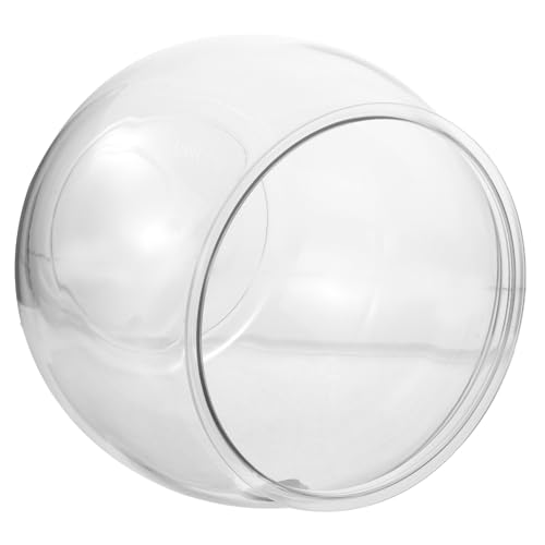 POPETPOP Transparentes Fischglas -landschaftsbehälter Klarsicht-Aquarium Für Goldfische Pflanzen Dekoration Hochtransparente Kunststoff-fischschale Für Büro Und Zuhause Langlebig von POPETPOP