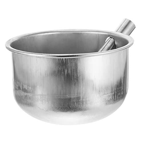 POPETPOP Edelstahl-tränkeschüssel Für Schweine – 15 cm Automatisiertes Wassersparendes Design Für Rinder Schafe Pferde von POPETPOP