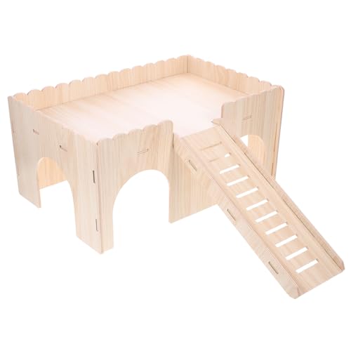 POPETPOP Exquisite Handwerkskunst Geruchsrattenvilla Für Chinchilla-Hamster-spielhaus von POPETPOP