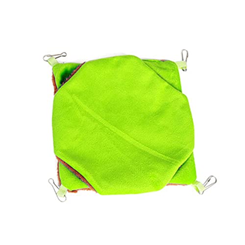 POPETPOP Eichhörnchen-Schlafhängematte guniea Rattenfutter Frettchenkäfig Kaninchen qridor Gemütlicher Schlafplatz für Hamster Schlafsack Zuckergleiternest Haustier hängendes Bett Green POPETPOP Eichhörnchen-Schlafhängematte guniea Rattenfutter Frettchenkäfig Kaninchen qridor Gemütlicher Schlafplatz für Hamster Schlafsack Zuckergleiternest Haustier hängendes Bett Green von POPETPOP