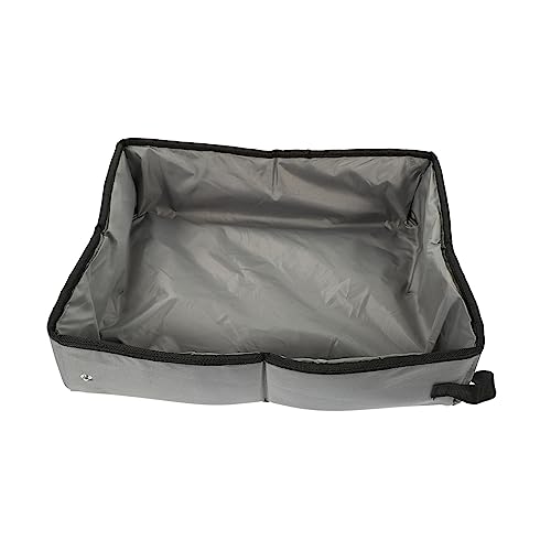 POPETPOP Eleganter Oxford-katzenstreuträger Faltbare Katzentoiletten Kompaktes Design Für Reisende Katzen POPETPOP Eleganter Oxford-katzenstreuträger Faltbare Katzentoiletten Kompaktes Design Für Reisende Katzen von POPETPOP