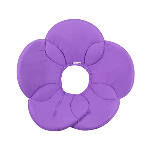 POPETPOP Elizabethanisches Haustierhalsband, Blumendesign, Größe XL, verhindert Beißverletzungen, Ausschläge, Haustier-Halskette von POPETPOP