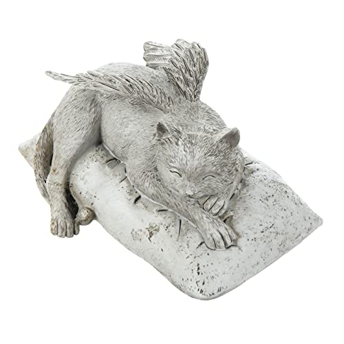 POPETPOP Engel Katze Ornamente Trauer Denkmal Engel-solarleuchten Für Den Außenbereich Erinnerungsornament Für Hunde Und Katzen Katzendekor Hundeengel Beileid Katze-Garten-Statue Harz POPETPOP Engel Katze Ornamente Trauer Denkmal Engel-solarleuchten Für Den Außenbereich Erinnerungsornament Für Hunde Und Katzen Katzendekor Hundeengel Beileid Katze-Garten-Statue Harz von POPETPOP