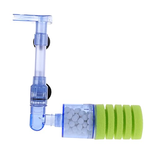 POPETPOP Filter Für Fischbecken Anlage Filter Für Haustierbrunnen Abs Aquarium Bausatz Wassertropfenfilter Filter Für Aquarien Vakuum Rohr Belüfter Filterpumpe Für Aquarien Plastik Blue von POPETPOP