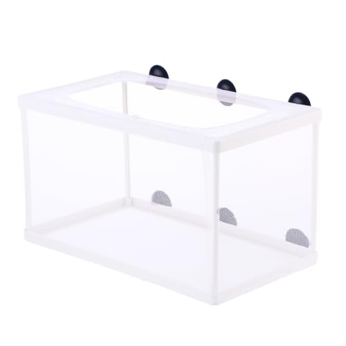 POPETPOP Fischbrüter Net Big Size Fry Hatchery Inkubator mit Saugnapf für Aquarium(25 x 15 x 15cm) POPETPOP Fischbrüter Net Big Size Fry Hatchery Inkubator mit Saugnapf für Aquarium(25 x 15 x 15cm) von POPETPOP