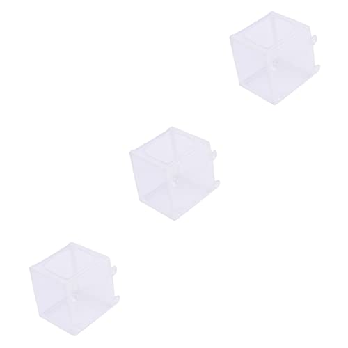 POPETPOP 3 Stücke Polyester Fisch Net Inkubator Mit Tassen Fisch Tank Net Für Aquarium Weiß Hilfe von POPETPOP