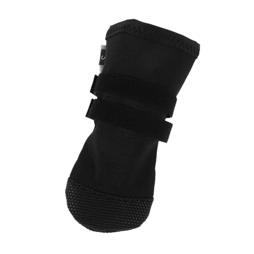 POPETPOP wasserdichte Haustierpfotenschutz-Schuhe Für Hunde Bequeme Und rutschfeste Hundestiefel Für Postoperative Pflege Und Schutz Verletzter Pfoten von POPETPOP