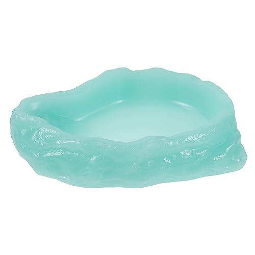 POPETPOP Futterbecken Für Haustiere Reptil Wassernapf Kriechende Wassertrinkschale Für Haustiere Raupenfutternapf Für Haustiere Bartagame Wasserschale Harz Light Green POPETPOP Futterbecken Für Haustiere Reptil Wassernapf Kriechende Wassertrinkschale Für Haustiere Raupenfutternapf Für Haustiere Bartagame Wasserschale Harz Light Green von POPETPOP