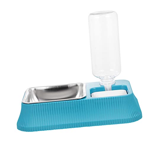 POPETPOP Futternapf Flacher Hundenapf Schüssel Futterspender Wassernapf für Hunde pet Feeder pet Supplies katzenfutter Rutschfester Hundenapf wasserspender für Hunde Rostfreier Stahl Blue POPETPOP Futternapf Flacher Hundenapf Schüssel Futterspender Wassernapf für Hunde pet Feeder pet Supplies katzenfutter Rutschfester Hundenapf wasserspender für Hunde Rostfreier Stahl Blue von POPETPOP