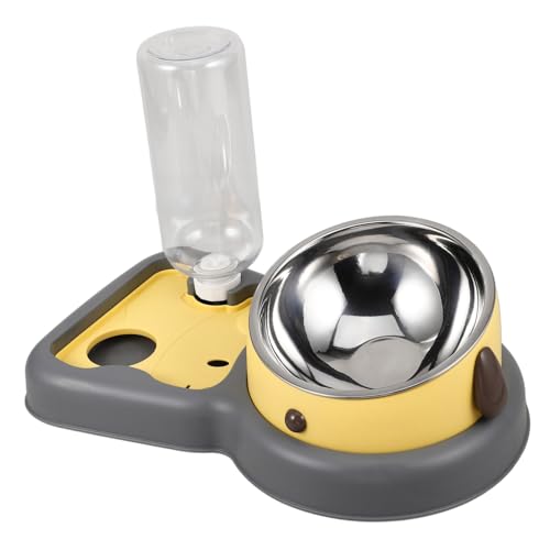 POPETPOP Automatischer Wassernapf für Katzen Wasserspender für Katzen Wasserspender für Hunde Langsamer Futterspender 500 Ml Gelb Katzennapf POPETPOP Automatischer Wassernapf für Katzen Wasserspender für Katzen Wasserspender für Hunde Langsamer Futterspender 500 Ml Gelb Katzennapf von POPETPOP