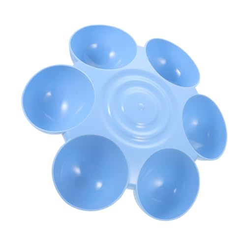 POPETPOP Futternapf Für Haustiere Katzennäpfe Wassernapf Für Hunde Katzennapf In Blumenform Futternapf Mit Sechs Gittern Welpennäpfe Futter Und Wassernapf Für Hunde Wassernapf Für von POPETPOP