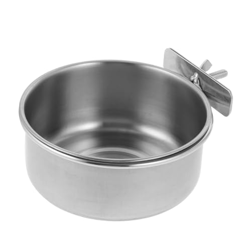 POPETPOP Futter- Und Wassernapf Für Haustiere Aus Edelstahl Für Vögel Papageien Hunde Und Katzen Einfach Aufzuhängen Spülmaschinenfest Größe M Schraubverschluss POPETPOP Futter- Und Wassernapf Für Haustiere Aus Edelstahl Für Vögel Papageien Hunde Und Katzen Einfach Aufzuhängen Spülmaschinenfest Größe M Schraubverschluss von POPETPOP