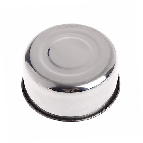 POPETPOP Edelstahl Futter Und Wassernapf Für Vögel Parrot Feeder Mit Rand Langlebige Futterbox Für Heim Und Käfignutzung Einfach Zu Reinigen Für Papageien Und Kleine Vögel von POPETPOP