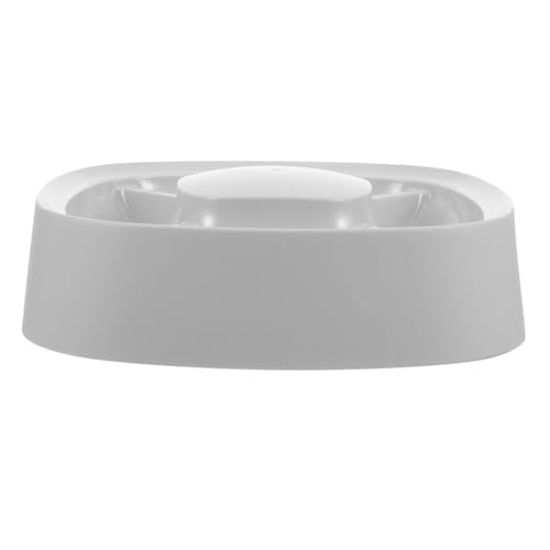 POPETPOP Futternapf mit Fach pet Food Container Haustierfutterbehälter Katzentrinknapf Katzennäpfe Futterautomat für Welpen Slow Feeder Hundenapf mehrere Katzenfutter Plastik Light Grey POPETPOP Futternapf mit Fach pet Food Container Haustierfutterbehälter Katzentrinknapf Katzennäpfe Futterautomat für Welpen Slow Feeder Hundenapf mehrere Katzenfutter Plastik Light Grey von POPETPOP