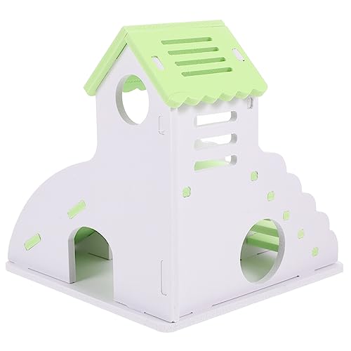 POPETPOP Hamster Spielzeughaus Mit Rutsche Buntes Hamster Versteck Für Kleintiere Nest Aus Hochwertigem Zum Spielen Und Ausruhen Und Chinchillas von POPETPOP