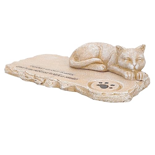 POPETPOP Outdoor Katzen Grabstein Kreative Katzen Erinnerungsstatue Widerstandsfähigem Für Garten-Dekoration Andenken Für Verstorbene Haustiere POPETPOP Outdoor Katzen Grabstein Kreative Katzen Erinnerungsstatue Widerstandsfähigem Für Garten-Dekoration Andenken Für Verstorbene Haustiere von POPETPOP