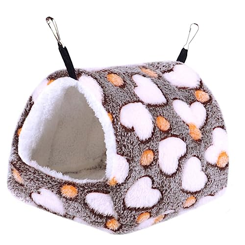 POPETPOP Hängematte für Hamster haustierbett pet Bed petbett Hamster Kuschelbett Eichhörnchen-Hängematte Zwerg Käfige Schlafsack Hamsterbett Wärmebett für kleine Haustiere Flanell Baumwolle POPETPOP Hängematte für Hamster haustierbett pet Bed petbett Hamster Kuschelbett Eichhörnchen-Hängematte Zwerg Käfige Schlafsack Hamsterbett Wärmebett für kleine Haustiere Flanell Baumwolle von POPETPOP