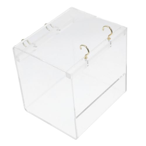 POPETPOP Hängender Vogelbadewürfel Vogelbadewanne Badewanne Duschbox Schüssel Käfigzubehör Badewanne Wellensittich Duschbox Für Kleine Vögel Kanarienvogel Wellensittich Papageien Myna Mit POPETPOP Hängender Vogelbadewürfel Vogelbadewanne Badewanne Duschbox Schüssel Käfigzubehör Badewanne Wellensittich Duschbox Für Kleine Vögel Kanarienvogel Wellensittich Papageien Myna Mit von POPETPOP