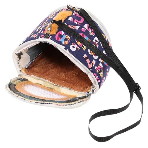 POPETPOP Reisetasche Für Hamster Tragbarer Rattentransporter Mit Reißverschlussdesign von POPETPOP