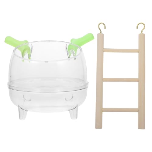 POPETPOP Hamster-Badezimmer-Set Sandbad Katzentoilette Treppe Für Meerschweinchen Chinchillas Und Mäuse POPETPOP Hamster-Badezimmer-Set Sandbad Katzentoilette Treppe Für Meerschweinchen Chinchillas Und Mäuse von POPETPOP