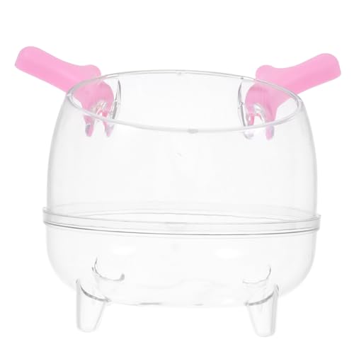 POPETPOP Hamster Badezimmer Toilette Staubbad-Chinchilla Kaninchenkäfig Töpfchen Trainer Hamster Badesand Hamsterbedarf Toilettenbehälter für Hamster das Haustier Rosa POPETPOP Hamster Badezimmer Toilette Staubbad-Chinchilla Kaninchenkäfig Töpfchen Trainer Hamster Badesand Hamsterbedarf Toilettenbehälter für Hamster das Haustier Rosa von POPETPOP