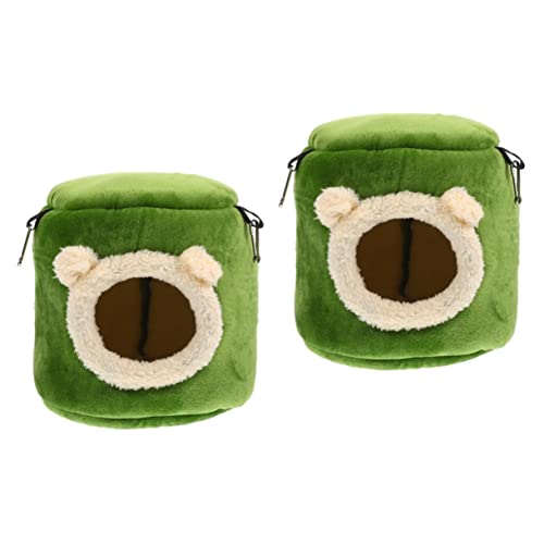 POPETPOP 2 Stücke Hamster Tragen-beständig Chinchilla Hängematte Bett Attraktive Haustier Versteck POPETPOP 2 Stücke Hamster Tragen-beständig Chinchilla Hängematte Bett Attraktive Haustier Versteck von POPETPOP