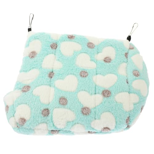 POPETPOP Squirrel Resting Bed Hamster Nest Baumwolle Schlafhaus Für Kleine Tiere Warm Und Gemütlich Für Winter Für Meerschweinchen Chinchillas Und von POPETPOP
