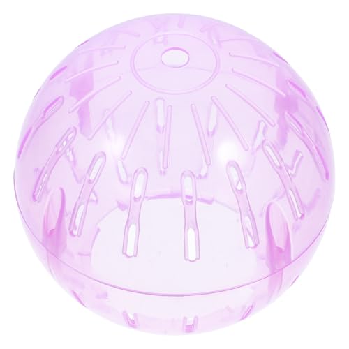 POPETPOP Hamster-Trainingsball, 10,2 cm, Hamster-Laufball, transparenter Kunststoff, Hamsterballrad, Meerschweinchen, Sportball für Zwerghamster, kleine Haustiere, Rosa, 10,00 x 10,00 x 10,00 cm POPETPOP Hamster-Trainingsball, 10,2 cm, Hamster-Laufball, transparenter Kunststoff, Hamsterballrad, Meerschweinchen, Sportball für Zwerghamster, kleine Haustiere, Rosa, 10,00 x 10,00 x 10,00 cm von POPETPOP