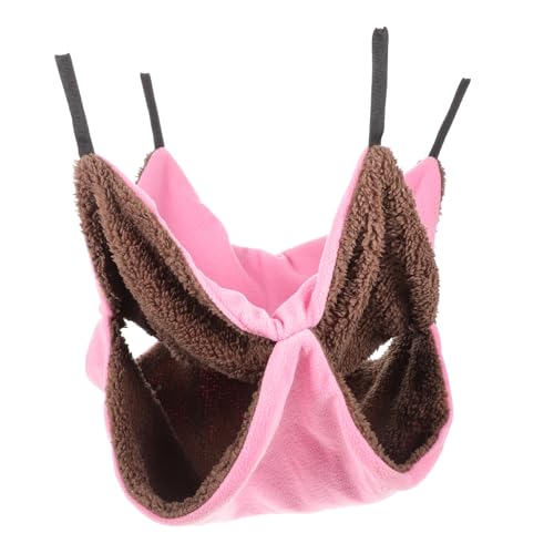 POPETPOP Hängebett Für Haustiere – Bequemes Hamsterbett Meerschweinchen-Accessoire Eichhörnchen-hängematte Hamster-Accessoire von POPETPOP