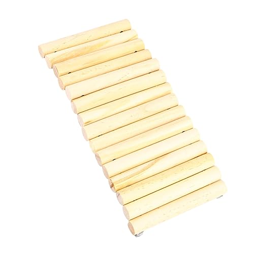 POPETPOP Chew Stick Baum-brücke Für Hamster Und Kleintiere Unvollendete Holzspielzeug-Tunnel Für Käfige Graffiti Stressabbau Und Khaki POPETPOP Chew Stick Baum-brücke Für Hamster Und Kleintiere Unvollendete Holzspielzeug-Tunnel Für Käfige Graffiti Stressabbau Und Khaki von POPETPOP