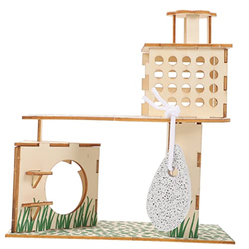 POPETPOP Hamster Klettergerüst Villa Rennmausstreu Hamsterunterschlupf Schweine Rattenkäfig Natürliches Hamsterdekor Haustierkäfignest Zwinger Heufutterspender Hamsterkäfig POPETPOP Hamster Klettergerüst Villa Rennmausstreu Hamsterunterschlupf Schweine Rattenkäfig Natürliches Hamsterdekor Haustierkäfignest Zwinger Heufutterspender Hamsterkäfig von POPETPOP