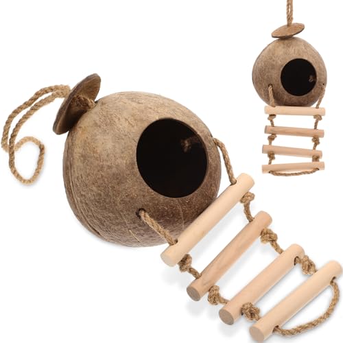 POPETPOP Luxus Hamster Nest Dekorative Hideout Leiter Sicher Spielzeug Für Hamster von POPETPOP