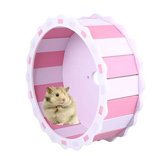 POPETPOP Hamster Laufrad Rennmaus Tür Nymphensittich Welpen Futterspender Igel Laufrad Stem Spieltiere Frettchen Auto Draußen Futternapf Zwerghamster von POPETPOP