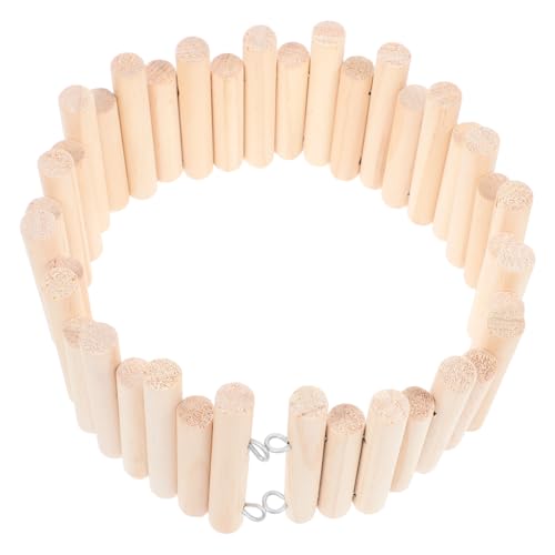 POPETPOP Spielzeug Aus Holz Mit Brücke Und Plattform Für Hamster Rennmäuse Und Kleintiere Zum Klettern Und Üben Flexibel Und Sicher von POPETPOP