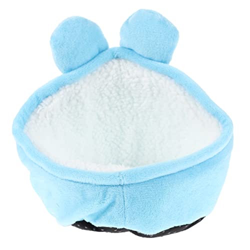 POPETPOP Hamster Plüsch Bett Kuscheln: Warm Bequem Haustier Lebensraum Winterversteck Schlafen Ruhen Einstreu für Rennmäuse Ratte Eichhörnchen Igel Chinchilla Kaninchen POPETPOP Hamster Plüsch Bett Kuscheln: Warm Bequem Haustier Lebensraum Winterversteck Schlafen Ruhen Einstreu für Rennmäuse Ratte Eichhörnchen Igel Chinchilla Kaninchen von POPETPOP