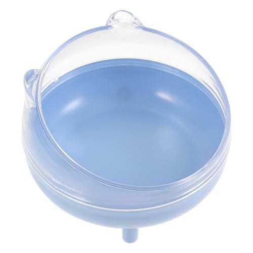 POPETPOP Hamster Sandbadehaus Meerschweinchenstall Meerschweinchen Versteck Streu Durchsichtiger Behälter Für Chinchilla Bäder Meerschweinchen Toilette Hamster Badezimmer von POPETPOP