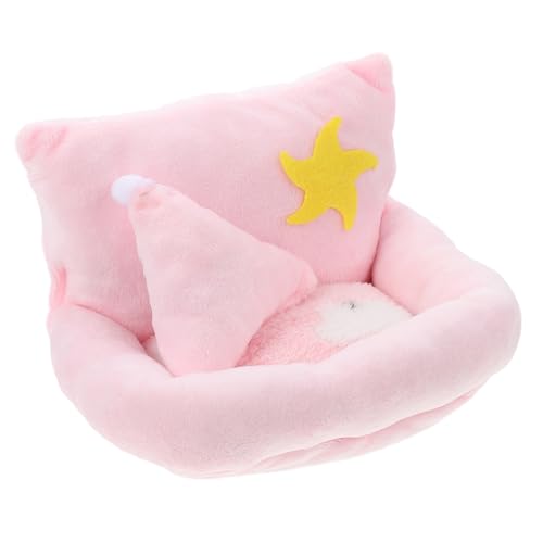 POPETPOP Kuschelbett Für Kleintiere Plüsch Nest Für Hamster Meerschweinchen Und Zwerghamster Warmes Und Winddichtes Haustierheim Für Winter POPETPOP Kuschelbett Für Kleintiere Plüsch Nest Für Hamster Meerschweinchen Und Zwerghamster Warmes Und Winddichtes Haustierheim Für Winter von POPETPOP