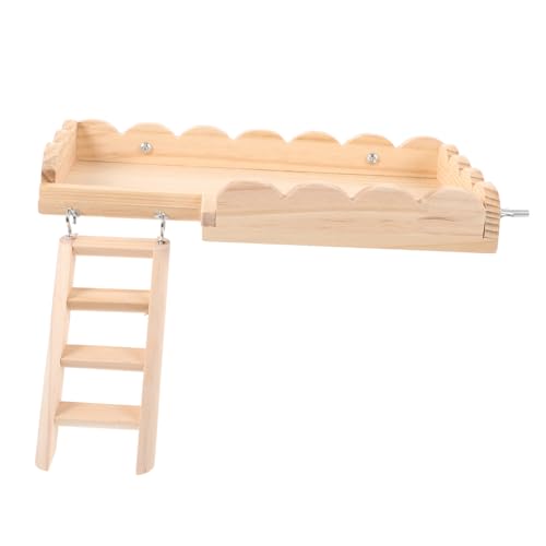 POPETPOP Hamster Spielzeug Plattform Mit Leiter Hamsterkäfig Zubehör Für Aktives Spielen Und Klettern Für Hamster Meerschweinchen Und Andere Kleintiere Fördert Bewegung Und Gesundheit POPETPOP Hamster Spielzeug Plattform Mit Leiter Hamsterkäfig Zubehör Für Aktives Spielen Und Klettern Für Hamster Meerschweinchen Und Andere Kleintiere Fördert Bewegung Und Gesundheit von POPETPOP