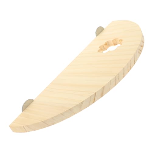 POPETPOP Natürliche Holz Eichhörnchen Springen Bord Hause Papagei Klettern Stehen Haustier Vogel Sprungbrett von POPETPOP