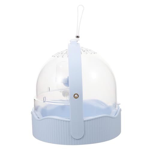 POPETPOP Hamster Tragetasche Aus Stabilem Kunststoff Tragbarer Hamsterkäfig Für Kleine Haustiere Für Reisen Und Outdoor Aktivitäten Kompakt Und Hamster von POPETPOP