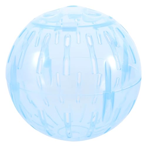 POPETPOP Hamster-Trainingsball, 10,2 cm, transparent, Kunststoff, Hamsterball, Rad, Meerschweinchen, Sportball für Zwerghamster, kleine Haustiere, Himmelblau, 2 Stück POPETPOP Hamster-Trainingsball, 10,2 cm, transparent, Kunststoff, Hamsterball, Rad, Meerschweinchen, Sportball für Zwerghamster, kleine Haustiere, Himmelblau, 2 Stück von POPETPOP
