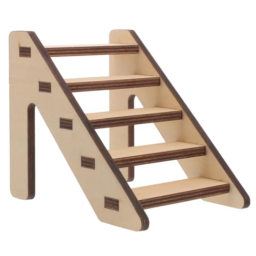 POPETPOP Hamsterleiter Hamstertreppe Spielzeug Leiter Hamster Spielzeug Ratte Beißspielzeug Hamster Zubehör Hamster Kletterplattform Chinchilla Kleintier Holz Hamster Käfig Leiter POPETPOP Hamsterleiter Hamstertreppe Spielzeug Leiter Hamster Spielzeug Ratte Beißspielzeug Hamster Zubehör Hamster Kletterplattform Chinchilla Kleintier Holz Hamster Käfig Leiter von POPETPOP