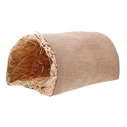 POPETPOP Haustierbett-Tunnel Gemütliches Hamsterhaus Ruhebett Für Kleintiere Aus Weichem Material von POPETPOP