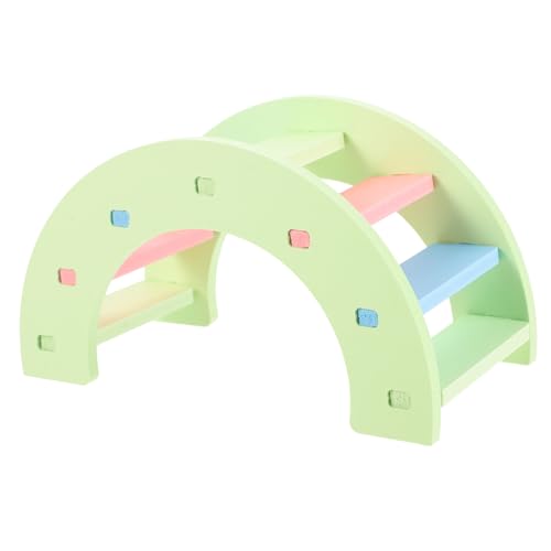 POPETPOP Hamster -Versteck nager meerschweinchen käfig Hamsterbogenbrücke Rad Hamsterspielzeug Rattenleiter Brückenspielzeug für Chinchilla Chevron-Brett Light Green POPETPOP Hamster -Versteck nager meerschweinchen käfig Hamsterbogenbrücke Rad Hamsterspielzeug Rattenleiter Brückenspielzeug für Chinchilla Chevron-Brett Light Green von POPETPOP