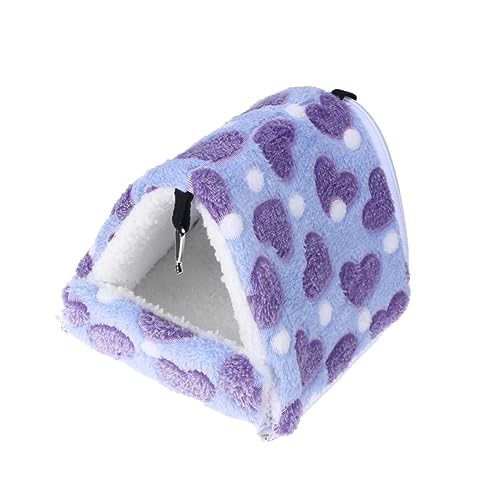 POPETPOP Hamster Winterbett Hamster Warm Kleines Tierbett Schweinekäfig Haustier Warmes Kleintierhaus Hamsterhausbett Igel Warm Meerschweinchen Bett Violett Warm Halten Igelnest POPETPOP Hamster Winterbett Hamster Warm Kleines Tierbett Schweinekäfig Haustier Warmes Kleintierhaus Hamsterhausbett Igel Warm Meerschweinchen Bett Violett Warm Halten Igelnest von POPETPOP